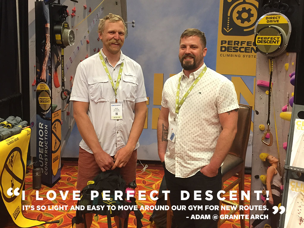 Adam from Granite Arch Climbing Gym at CWA 2018 Adam from Granite Arch Climbing Gym at CWA 2018