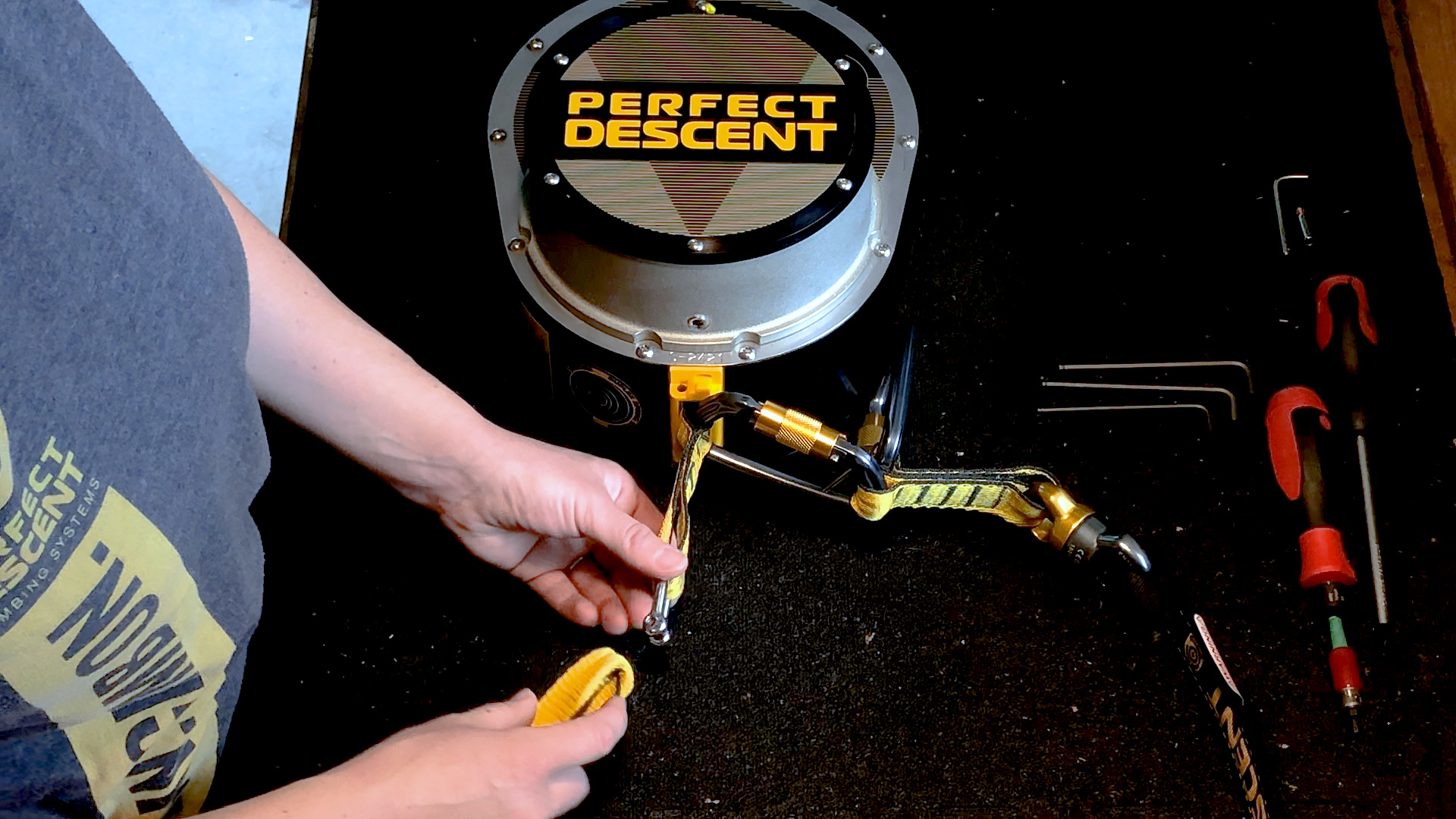 How to Replace a Lanyard on a Perfect Descent Auto Belay