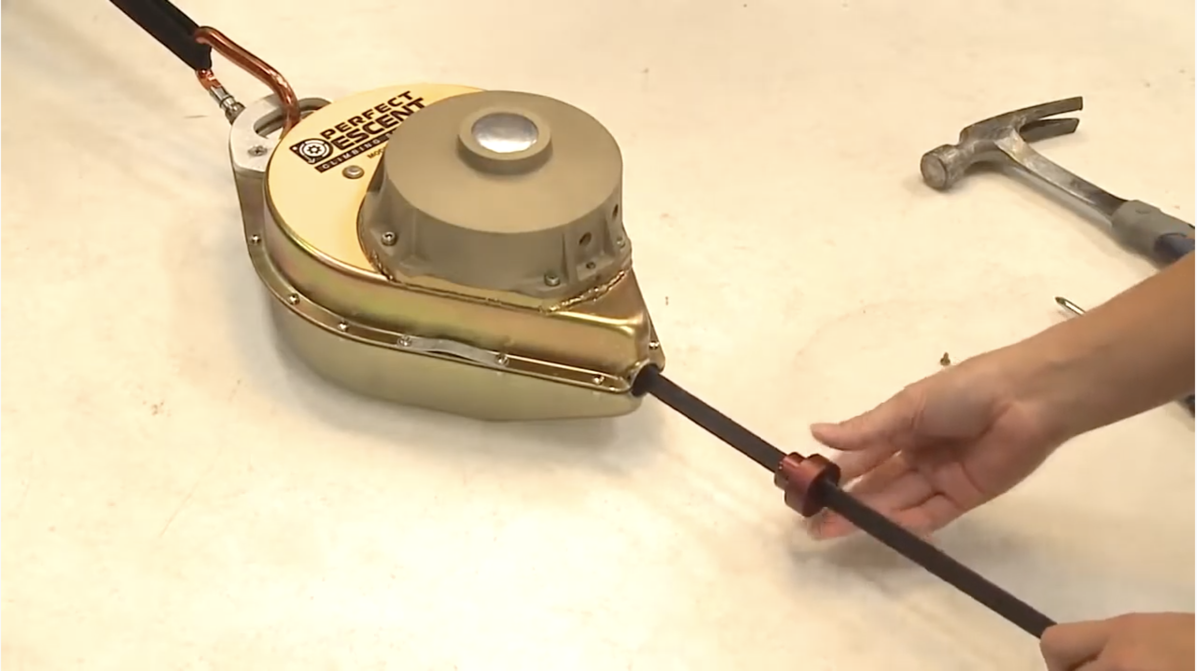 How to Replace a Lanyard on a Model 210 Perfect Descent Auto Belays