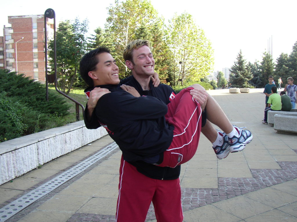 sean mccoll and his coach